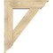 Ekena Millwork Traditional Traditional Rough Sawn Bracket w/ Offset Brace, Douglas Fir, 8"W x 32"D x 38"H BKT0806X32X38TRA01RDF - alternate 2